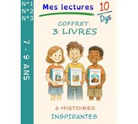 10/DYS Hors série - Coffret 3 Livres -: Lecture facile CE1-CM1 - Adaptée DYS (dyslexie) et lecteurs débutants (7-9 ans) - 2 histoires aux valeurs fortes pour s'initier au plaisir de lire.