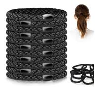 10 Elastici Capelli Bambina,Intrecciati Elastici per Capelli, Elastic Capell Senza Metallo, per Capelli Sottili, Spessi, Medi e Lunghi