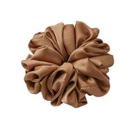 10 elastici per capelli, grandi, spessi, in seta satinata, per donne e ragazze, in tinta unita, accessori per capelli (03)