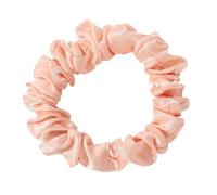 10 elastici per capelli in raso, sottili per capelli, piccoli scrunchies, morbidi e elastici, eleganti accessori per capelli da donna, lunghi o spessi, champagne