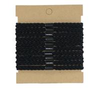 10 elastici per capelli per donne e ragazze, elastici in cotone, morbidi elastici per coda di cavallo intrecciati per capelli spessi e ricci, senza danni e senza pieghe. (Style 4)