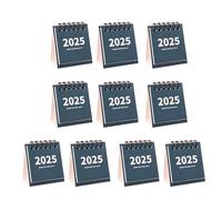 10 Eleganti 2025 Calendari Da Scrivania Con Pagine Mensili Strumento Gestione Del Per La Pianificazione Degli Uffici Home Necessità Organizzatori Data Calendario