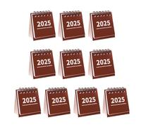 10 Eleganti 2025 Calendari Da Scrivania Con Pagine Mensili Strumento Gestione Del Per La Pianificazione Degli Uffici Home Necessità Organizzatori Data Calendario