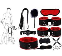 10 Eleganti Set Di Esercizi Aerobici Regolabili In Nylon Rosso, Facile Da Trasportare, Design Lavabile - D4
