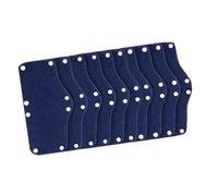 10 fasce di ricambio per elmetto rigido, a scatto, assorbenti, comode, riutilizzabili, colore: blu scuro