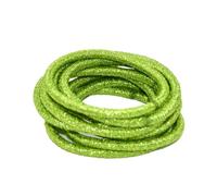 10 fasce per capelli luccicanti, alla moda, regolabili, tinta unita, universali, spesse, per donne, accessori per lo styling verde, stile 2