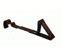 10 Ferma neve fermaneve per tegola marsigliese gancio per tetto tetti H. 260 MM - COLORE MARRONE