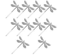10 Fermagli A Forma Di Libellula, Fermagli Per Capelli A Forma Di Libellula Creativi, Accessori Per Capelli Per Ragazze, Fermagli In Metallo, Fermagli Per Capelli Decorativi Per Abbigliamento