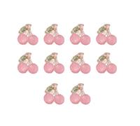 10 fermagli per capelli a forma di ciliegia, stile coreano, per ragazze alla moda, in acrilico, per uso quotidiano