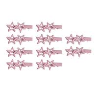 10 fermagli per capelli a forma di stella, opachi, accessori per acconciatura, per arrosti, pittura alla moda, per ragazze