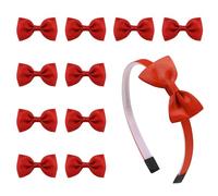10 Fermagli Per Capelli Con Fiocco E 1 Fascia Per Capelli Con Fiocco, Accessori Per Capelli Per Bambini, Graziosi Accessori Per Capelli, Accessori Per Lo Styling Delle Ragazze