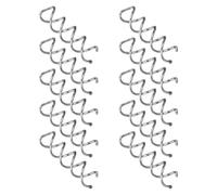10 fermagli per capelli in metallo per acconciature in modo sicuro che non graffiano, viti Robert per uomo e donna, accessori per formattare, viti a clip rotonde