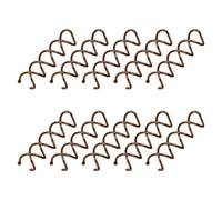 10 fermagli per capelli in metallo per acconciature in modo sicuro che non graffiano, viti Robert per uomo e donna, accessori per formattare, viti a clip rotonde