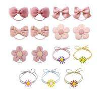 10 Fermagli Per Capelli Per Bambini E 5 Elastici Per Capelli A Margherita, Accessori Per Capelli Dolci E Carini, Accessori Per Capelli Per Ragazze, Accessori Per Capelli Per Bambini