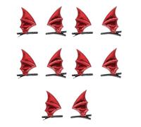 10 fermagli per capelli per feste di Halloween, stile unico, per feste in costume