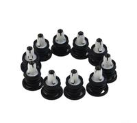 10 Fermagli Trim per porte Ant/Post per tesla Model 3 29.5mm | per materiale ABS per robusto, per colore nero, resistenza urti, per pannelli interni, durata nel tempo
