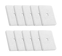 10 filtri dell'aria per laghetto compatibili con pompa ad aria settica Hiblow HP-80-0110 - Accessorio per kit di ricostruzione Hiblow 80 - Filtro dell'aria di ricambio per filtro Hiblow hp 60 e hp 80