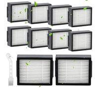 10 filtri HEPA per iRobot Roomba serie e/i/j, ricambio per iRobot Roomba e5 e6 e7, i1 i1+, i3 i3+, i4 i4+, i5 i5+, i6 i6+, i7 i7+, i8 i8+, per Combo j5 j5+ (non per Combo j7 j7+ j9 J9+)