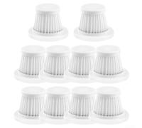 10 filtri lavabili per aspirapolvere auto, accessori di ricambio riutilizzabili, 52 x 40 x 28 mm, filtraggio ad alta efficienza per intrappolare la polvere e