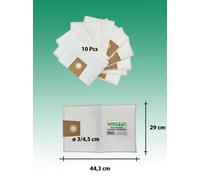 10 Filtri Sacchetto TNT poliestere per aspirapolvere T 140 KARCHER