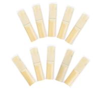 10 fischietti di ricambio per sassofono contralto/soprano, in legno, per sassofono soprano, accessori di riparazione per bocchino duraturo