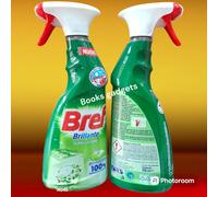 10 Flaconi Bref Spray Brillante Sgrassatore Cucina 750ml