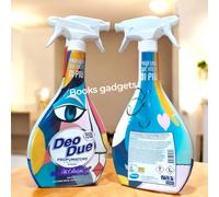 10 Flaconi Deo Due Spray Profumatore Ambienti LA DAMA Profuma 2 Volte di più