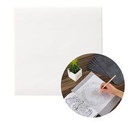 10 fogli 50 × 50 cm Carta Trasferimento di Carbonio Bianco carta lucida trasparente bianca formato Carta da Copia Carbone Carta Copiativa Per Disegno Schizzi Canvas Legno E Altre Superfici Artistiche