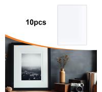 10 fogli acrilici trasparenti, pannelli acrilici per pittura su tavolo e