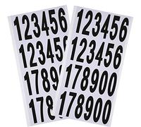 10 fogli adesivi numeri di cassetta delle lettere numeri autoadesivi in vinile per pannelli residenza e cassetta delle lettere (3 pollici)