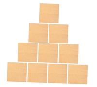 10 Fogli Carta Argillosa Tappetini Artistici Assorbente Tappetino per Ceramica Argilla Pergamena Tappetini di Carta Ceramica Pastiglie Carta per Ceramica Polpa di Legno Cioccolato