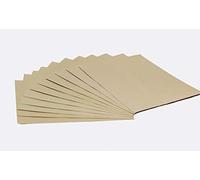 10 fogli di carta abrasiva assortiti, 3 fogli grossolani, 4 medi, 3 fini, per pittura, decorazione, lavoro, casa, carta abrasiva