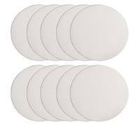 10 fogli di ceramica allumina diametro 35 mm, piastra circolare in ceramica industriale adatta for uso in laboratorio e in macchina(Thickness 2mm)