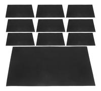 10 fogli in carta kraft bianca fogli di feltro autoadesivi multiuso per arte e