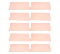 10 fogli laminati in ottone doppio lato da 1,5 mm, a due strati, pannelli in ottone, per fabbricazione di PCB e prototipi di PCB