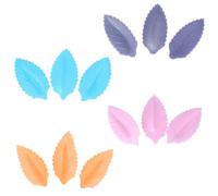 10 Foglie di cialda ostia colorate per decorazione torte