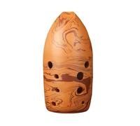 10 Fori Cinese Xun Doppia Camera Professionale In Ceramica Ocarina Musica Per Flauto FGAED Tono Strumenti Musicali Per Principianti (Color : F Key)