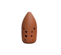 10 Fori Xun F Tone G Tone Ocarina Strumento Musicale Per Flauto Buon Suono Strumento Antico Per Principianti Ceramica Cotta A Mano (Color : Brown F key)