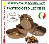10 FORME PASTICCIOTTO LECCESE STAMPO PASTICCIOTTI PASTICCERIA FORMA STAMPO
