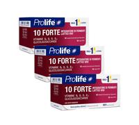 10 Forte Integratore con 10 Miliardi di Probiotici per Flaconcino 3 Pack da 10