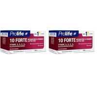 10 Forte Integratore con 10 Miliardi di Probiotici per Flaconcino Ricco di