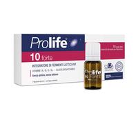 10 Forte Integratore Fermenti Lattici Vivi 7 Flaconcini Da 8 ml