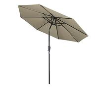10 Ft Outdoor Table Patio Umbrella Crank Tilt Sunshade Deck Yard Market, Easy Carry And Storage Patio Umbrella