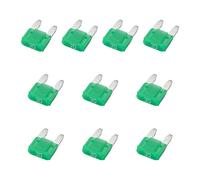 10 Fusibili Mini Flat 30 A HELLA Per Diversi Veicoli
