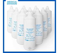 10 Gel eco per ecografia ultrasuoni diagnostica blu flacone 1 Kg - ecografie