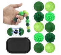10 Giocattoli magnetici anti-stress in silicone con rivestimento in silicone per alleviare lo stress e l'ansia, adatti all'ADHD all'autismo e al disturbo ossessivo compulsivo per ufficio, casa e