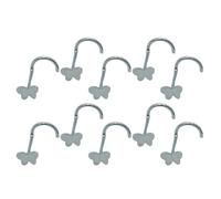 10 Gioielli Intercambiabili A Farfalla Intercambiabile Corrosioni Per Piercing Auricolari Resistenti In Acciaio Inossidabile Usura Quotidiana Versatile Piercing Del Naso In