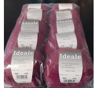 10 GOMITOLI - 500gr MONDIAL MISTO LANA ferri 3/5 - 4/5 col CICLAMINO 643