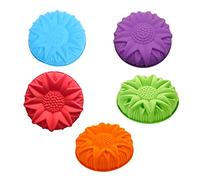 10 "grande girasole in silicone fondente stampo per torta al cioccolato dessert strumenti stampo taglierina per biscotti per la cottura Dino