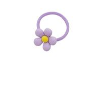 10 graziosi fermagli for capelli for ragazze, nessun danno ai capelli, adorabili accessori for capelli for bambini e neonati(Purple hairtie)